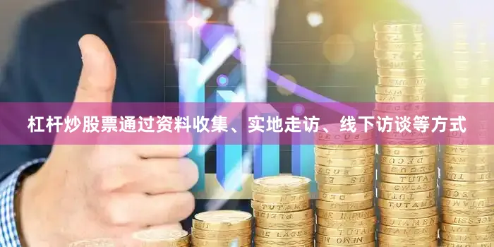 杠杆炒股票通过资料收集、实地走访、线下访谈等方式