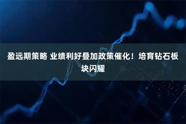 盈远期策略 业绩利好叠加政策催化！培育钻石板块闪耀