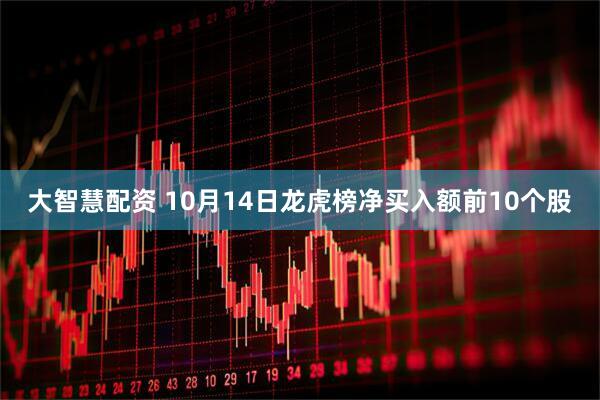 大智慧配资 10月14日龙虎榜净买入额前10个股