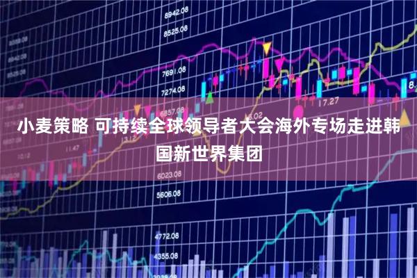 小麦策略 可持续全球领导者大会海外专场走进韩国新世界集团